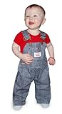 Round House Unisex-baby Striped Overalls