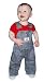 Round House Unisex-baby Striped Overalls