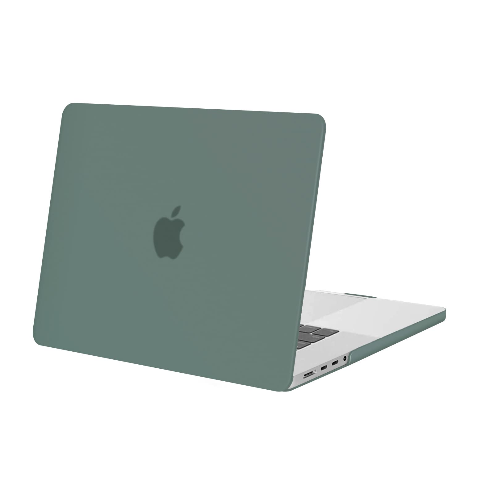 MOSISO Compatible with MacBook Pro 16 inch Case 2026 2025-2021 M5 M4 M3 M2 M1 A3429 A3428 A3403 A3186 A2991 A2780 A2485 Pro Max Retina Touch ID, Protective Plastic Hard Case Shell Cover,Midnight Green