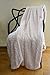 SLPR Ivory Oversized Faux Fur Plush Blanket (58
