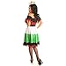 Disiao Sassy Mexican Style Costume Dress for Women Halloween Party
