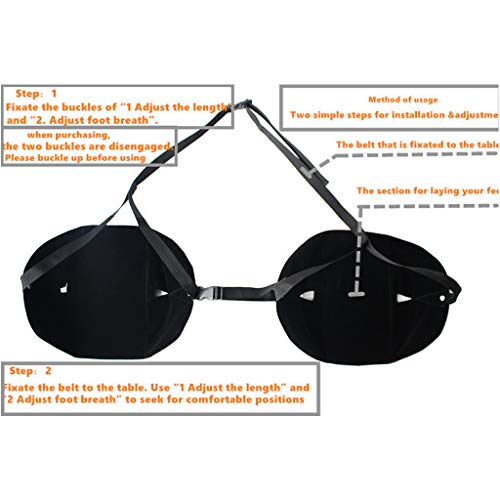 ❤Ywoow❤ Sleeping Pit, Comfy Hanger Travel Airplane Footrest Hammock Made with Premium Memory Foam Foot - Thumbnail 7