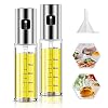 Olive Oil Sprayer, 2 Pack 100mlOil Spray for Cooking, Spray Bottle Olive Oil Sprayer Mister for Cooking, BBQ, Salad…