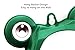 Zhoma Baby Urinal for Boys - Cute Frog Potty Training Urinal for Pee Trainer with Funny Aiming Target - Dark Green