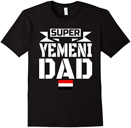 Mens Storecastle: Yemeni Dad Father's Day Yemen Gift T-Shirt Large Black