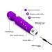 Personal Massager, Somune Wand Massager with 20 Magic Powerful Vibration Modes Stronger Cordless for Neck Shoulder Back Body Massager, Whisper Quiet, Waterproof Handheld Rechargeable Massager
