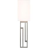 Modern Forms Vander 22in LED Wall Sconce 3-CCT 2700K-3000K-3500K Set to 3000K in Brushed Nickel