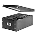 CD Storage Box Case. Rack Holder Organizer Protection Drawer Display DVD Black