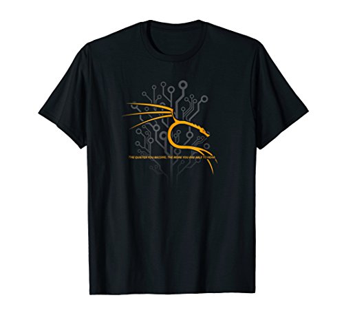 Linux InspirationBacktrack Kali Linux T-Shirt with Dragon and Tagline - Orang T-ShirtOEKO-TEX STANDARD 100