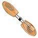 DANGSHAN Unisex Cedar Shoe Tree Adjustable with Tension Spring Coil 1 Pair