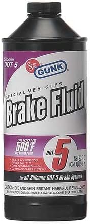 Silicone Brake Fluid DOT5, 32 Oz