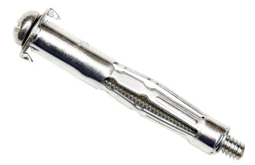 Wej-It HWXS Drywall Anchor, Carbon Steel, Zinc Plated Finish, Extra Short Drive, Meets ASTM B633, 1/8" Diameter (Pack Of 100)