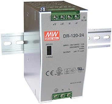 MW Mean Well DR-120-24 Power Supply T56787