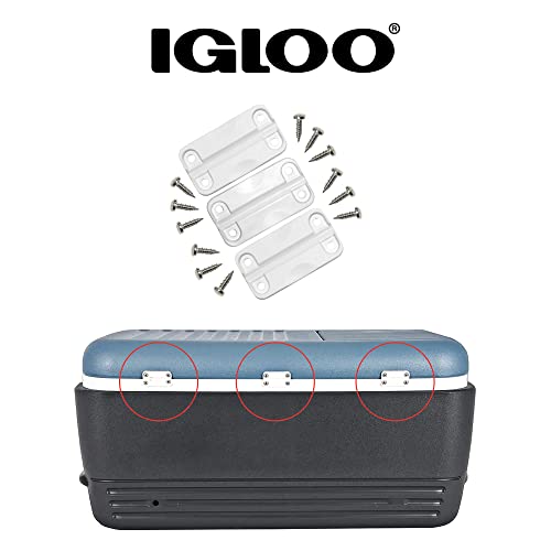 Igloo Cooler Plastic Hinges for Ice Chests (Set of 3) Pricepulse