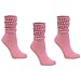 Luxury Divas Cotton 3 Pack Slouch Socks