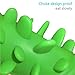 TanTok Forest Adventure Design Dog Bowl Anti-chocking & Slow Food Dog Bowl - Silicone Pizza Design & Interesting Training Feeder - The Weight-loss Pet Bowl, Non-slip Base, Green