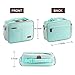 Amsuper Lunch Bag One Size,Insulated Lunch Bag with FDA Silicone Lids,Lunch Box Insulated Lunch Container(Mint)