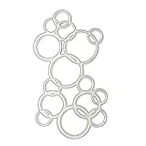 Tuu Metal Cutting Dies Stencil DIY Flower Cut Dies for Scrapbooking Album Paper Card Decor Craft (F)