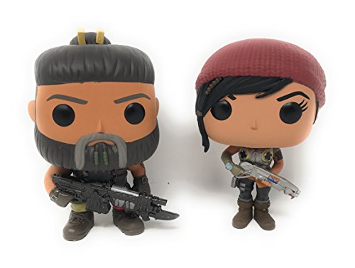 Funko POP Gears of War Kait Diaz and Oscar Diaz Vinyl Figures Bundle