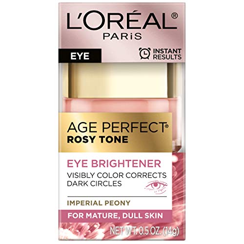 L'Oreal Paris Age Perfect Rosy Tone Anti-Aging Eye Cream, For Dark Circles & Wrinkles .5 oz