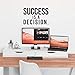 Vinyl Wall Art Decal - Success is A Decision - 15
