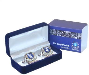 Official EVERTON FC crest shape cufflinks