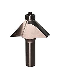 Whiteside Router Bits 2306 Chamfer Bit con de 45 grados 1   1 16 longitud de corte