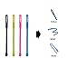Nite Ize Gear Tie Cordable, The Orginal Reusable Rubber Twist Tie with Stretch-Loop For Cord Management + Storage, 3-Inch, Black, 4 Pack, Made in the USA (GTK3-01-4R7)