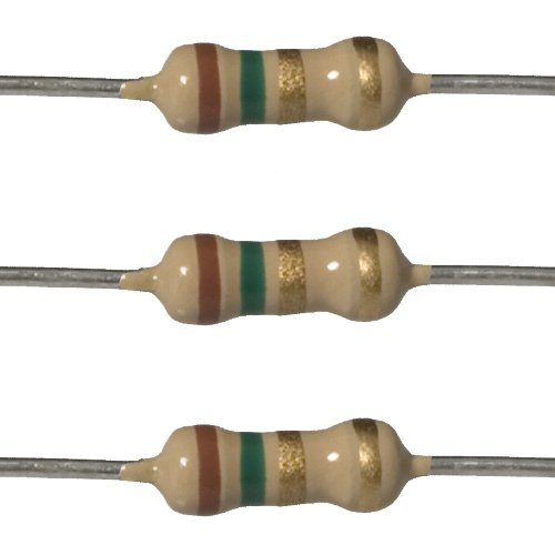 E-Projects 25EP5121R50 1.5 Ohm Resistors, 1/2W, 5% (Pack of 25)