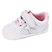 WeiYun Stars Baby Walkers Baby Shoes Sneakers Princess Soft Sole Shoes Toddler Casual Shoes (12Months, Pink)