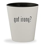 got irony? - White Outer & Black Inner Ceramic