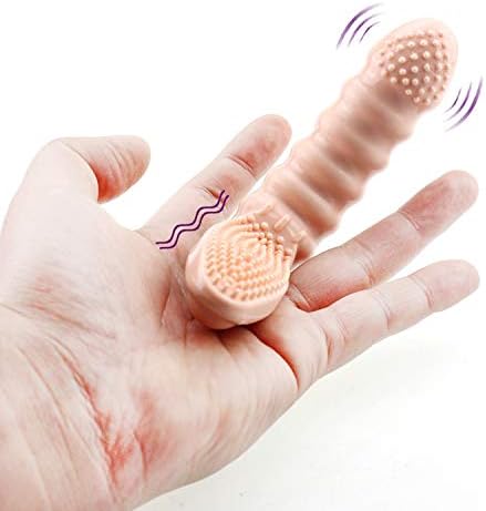 Women tremblerate Toys Finger Knead Toys Happy Toys for Woman Hidden Stimulation Brush Shake Finger Sleeve Excited spot Knead Knead Toys Alluring Interesting Product,