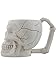 Human Skull Novelty Coffee Mug - Diabolical Bonehead Cup Ceramic 16 oz. Pacific Trading