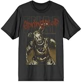 Five Nights At Freddy's Springtrap Freddy Men's Brown Crew Neck Short Sleeve T-Shirt