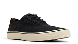 Sperry Men's Striper Knit Sneaker, Black, 12