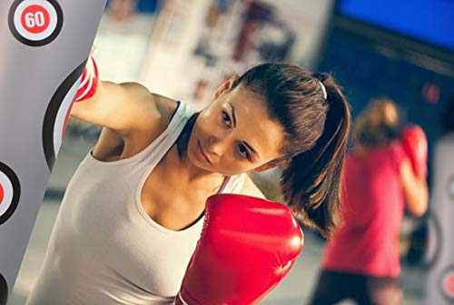 image for 12th Round Sports | Heavy Duty Inflatable Fitness Punching Bag | Activ