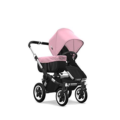 Bugaboo Donkey2 Sun Canopy, Soft Pink Extendable Sun Shade for Full