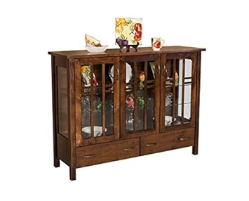 Jangir JDCN564 Cabinet (Medium Glossy Finish, Walnut)