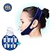 KS-HEALTH Anti Snoring Chin Strap and Snoring Solution Nose Vents-Adjustable Stop Snoring Sleep Aid for Men and Women-1 Chin Strap and Bonus 4 Set Nose Vents Snore Stopper