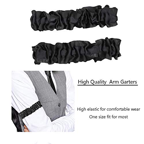 CHUANGLI 1920S Mens Great Gatsby Accessories Set Roaring 20s 30s Retro Gangster Costume(Panama Gray)
