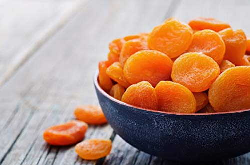Turkish Dried Apricot, Gourmet Fresh Jumbo Size #1, Reseable Bags(3LB)