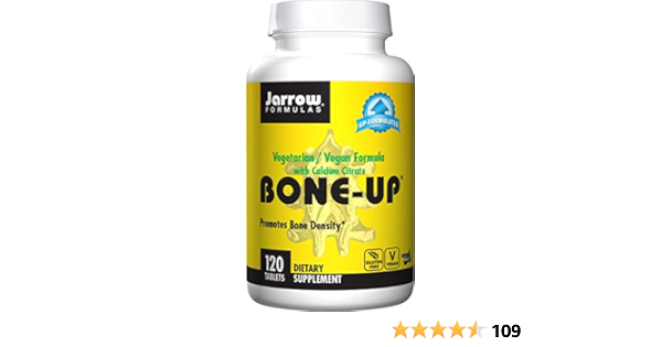 Amazon Com Jarrow Formulas Bone Up Vegetarian Promotes Bone Density 120 Easy Solv Tabs Health Personal Care