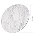 Royal Up Personalized Marble Office Desktop or Gaming Cloth Surface Natural Rubber Round Mouse Pad (7.87x 7.87 x0.08 Inch) for Mac and Windows