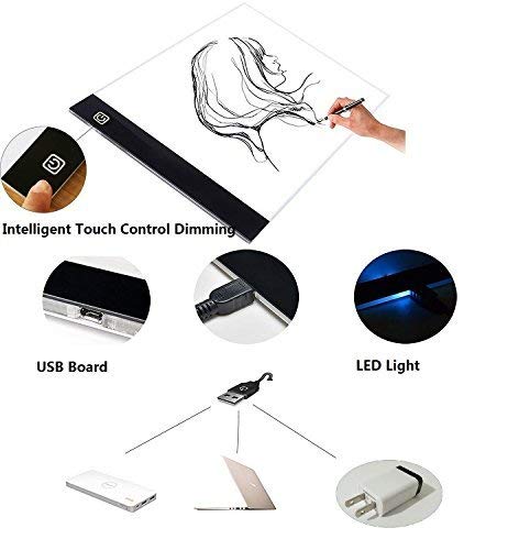 Algopix Similar Product 10 - A4 Tracing Led Light Pad Box
