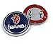 2pcs Hot sale 68mm Blue SAAB logo car front hood bonnet emblem rear badge sticker for 03-10 Saab 9-3 9-5 93 95