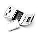 MOJO Silent Folding Optical Wireless Arc Mouse Portable Compact 2.4GHz WHITE