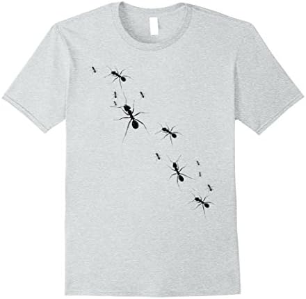 Mens Ants Are Everywhere - Insects and Bugs Series T-Shirt Medium Heather Grey