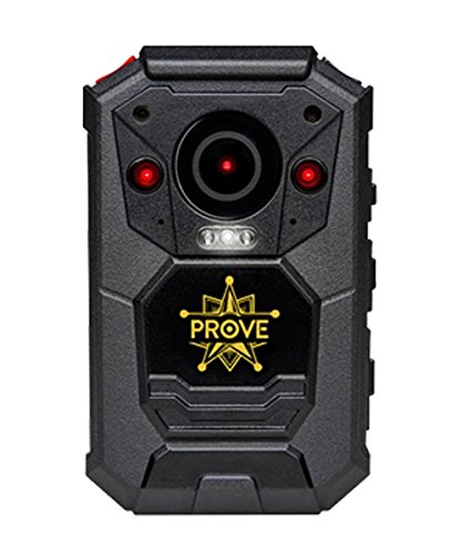 Prove Tech X-01 1296p HD Body Worn Camera, 16GB Storage Night Vision Waterproof Shockproof, For Police Officers Security Guards & Personal Use