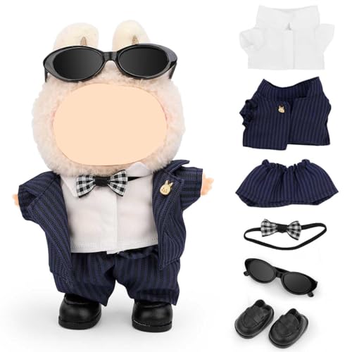 Gentleman's Suit/Oval Sunglasses/Leather Boots