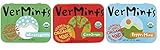 VerMints Organic Gluten Free Non-GMO Vegan Candy Mints 3 Flavor Variety Bundle: (1) Peppermint, (1) Cinnamon, and (1) Wintergreen